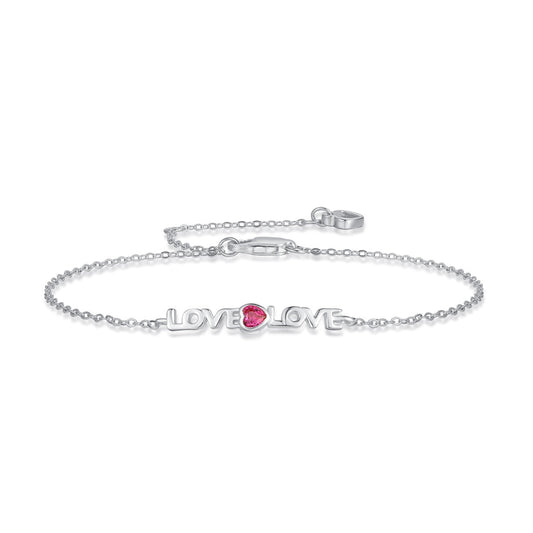 [Together]Romantic Heart Shape Lover Bracelet