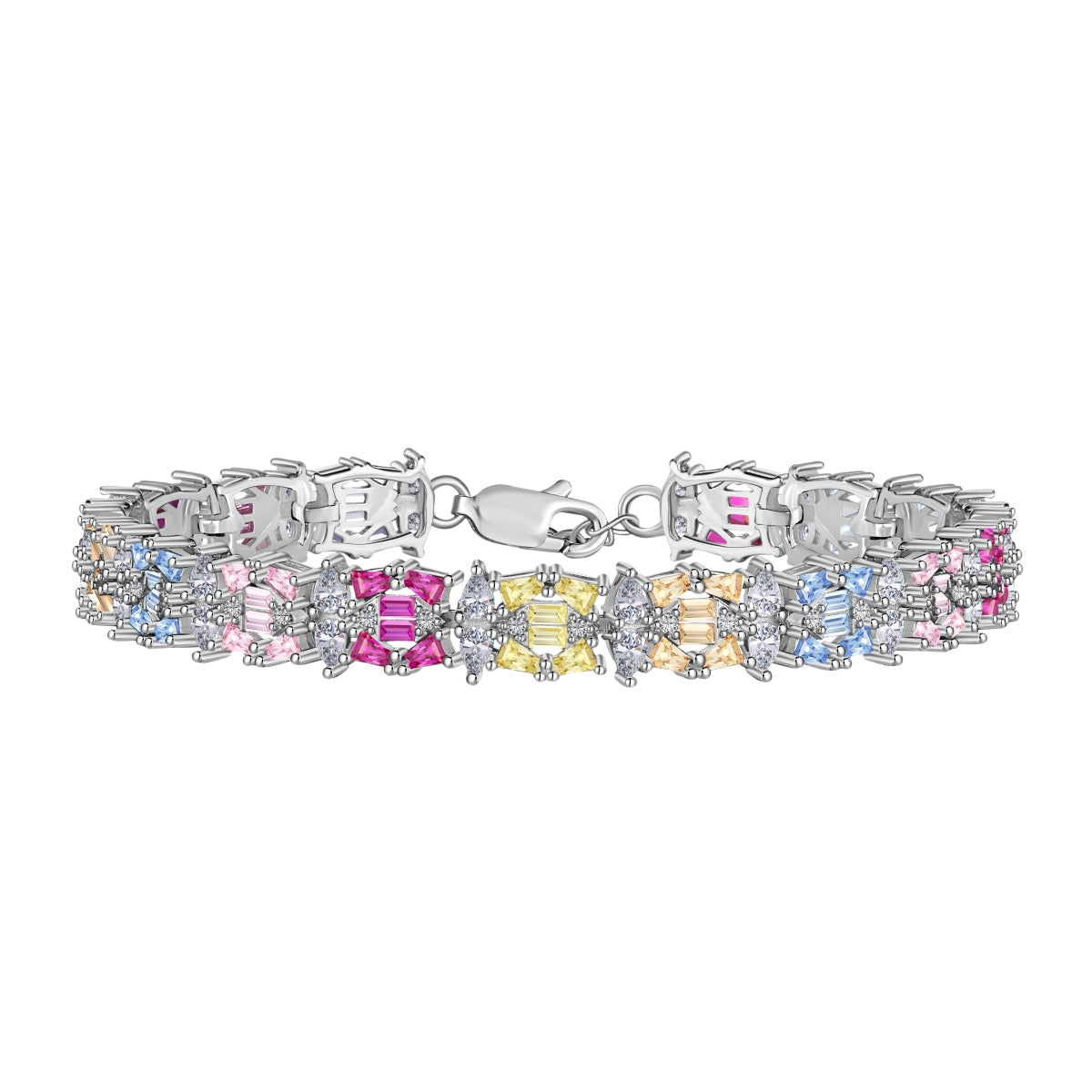 [Together]Delicate Colorful Multi Cut Party Bracelet