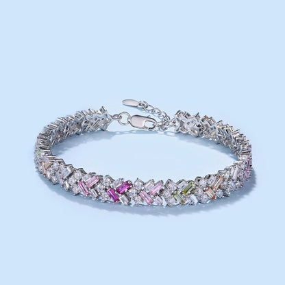 [Together]Dazzling Unique Multi Shape Daily Bracelet