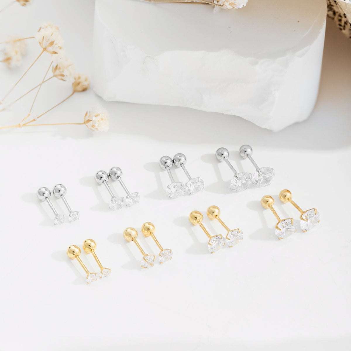 [Together]Unique U-Shaped Ear Bone Earrings