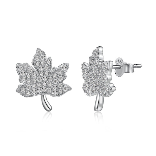 [Together]Exquisite Maple Leaf Design Earrings