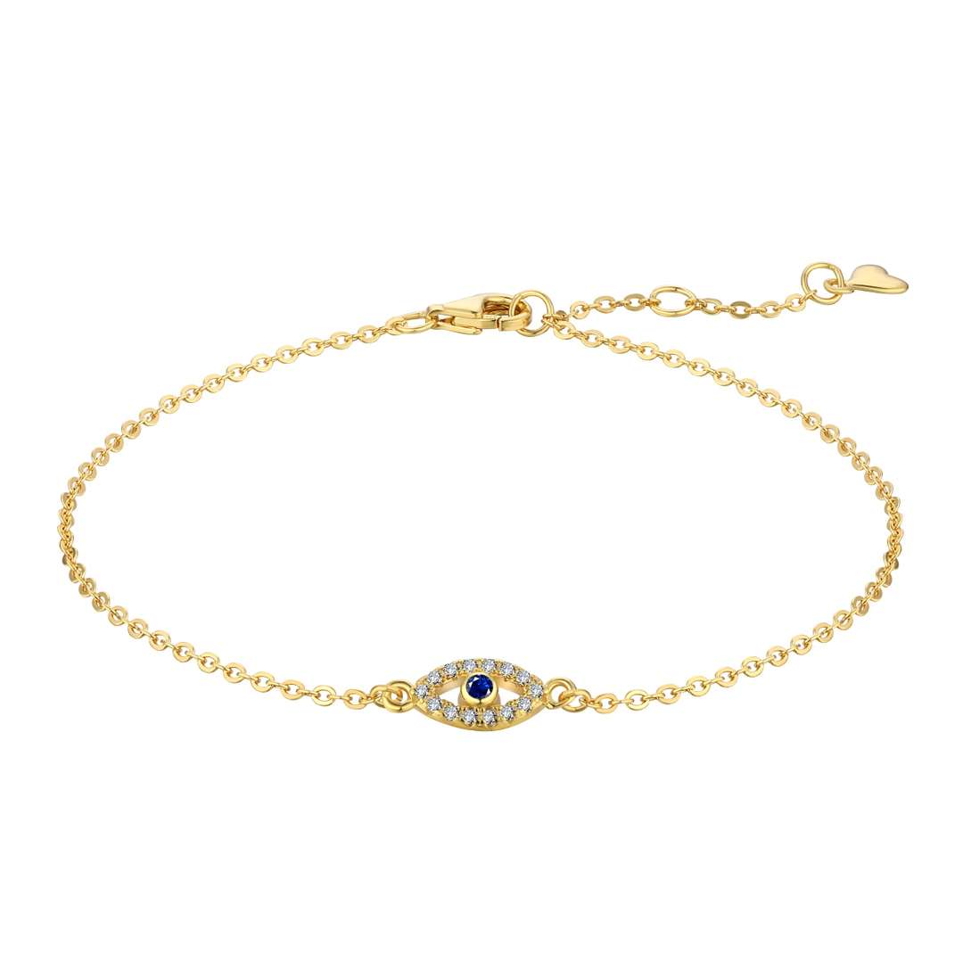 [Together]Evil Eye Shape Necklace