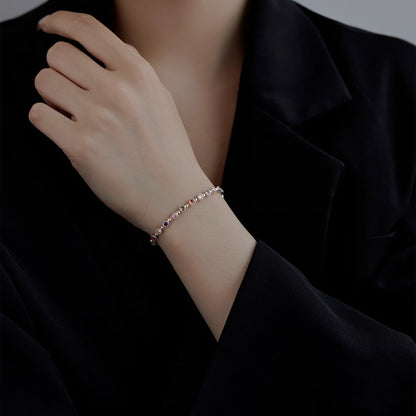 [Together]Sparkling Exquisite Round Cut Party Bracelet