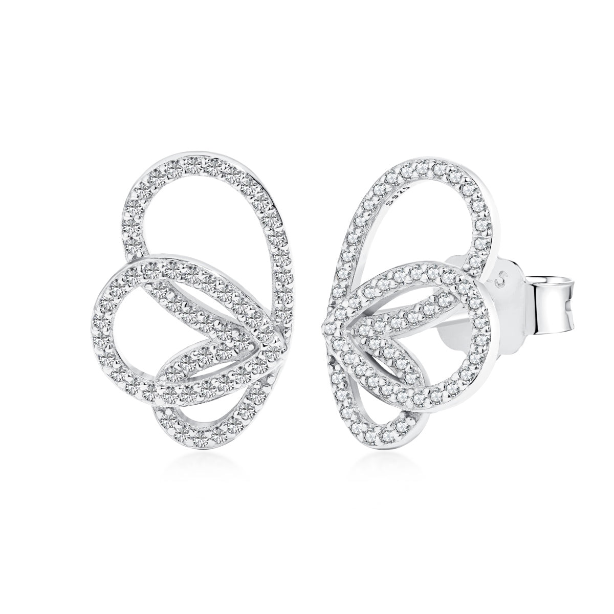 [Together]Exquisite Butterfly Shape Earrings