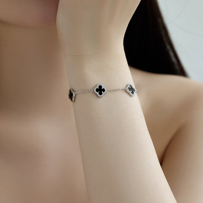 [Together]Four-Leaf Clover Exquisite Bracelet