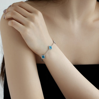 [Together]Four-Leaf Clover Exquisite Bracelet